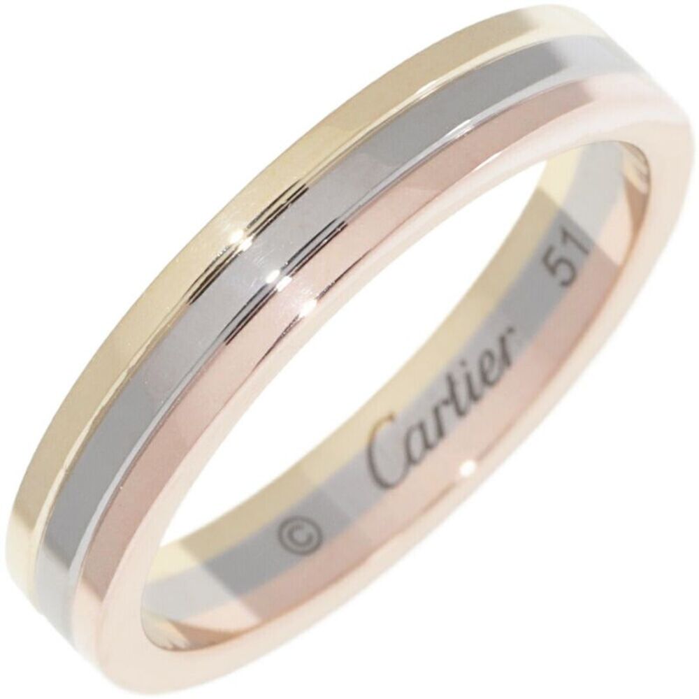 Cartier Louis Cartier Vendome Au750 Ring Size 51